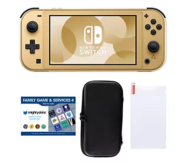 Nintendo Switch Lite 32GB Hyrule Console w/ Accessories Bundle