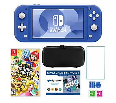 Nintendo Switch Lite 32GB w/ Super Mario Party:Jamboree Bundle