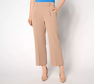 NIC+ZOE Avenue Summer Wide Leg Crop Trouser