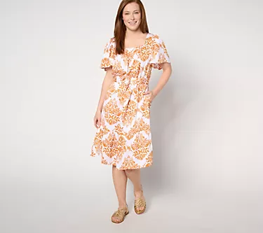 Destination 365 Petite Printed Flutter Sleeve Self Belted Dress 1 355144-destination-365-petite-printed-flutter-sleeve-self-belted-dress-1.webp