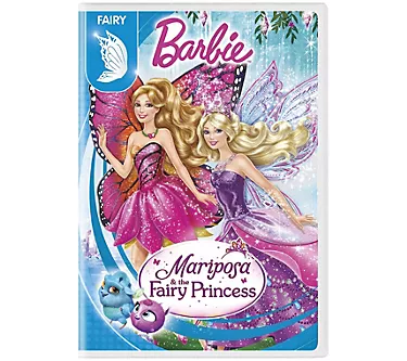 Barbie Mariposa and the Fairy Princess DVD 1 3614-barbie-mariposa-and-the-fairy-princess-dvd-1.webp