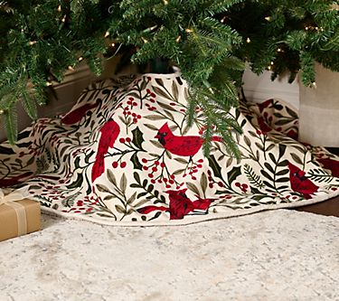 Home Reflections 48" Velvetplush Tree Skirt Tree Skirt