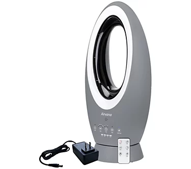 Airvana Cordless Indoor/Outdoor 4-Speed Bladeless Fan