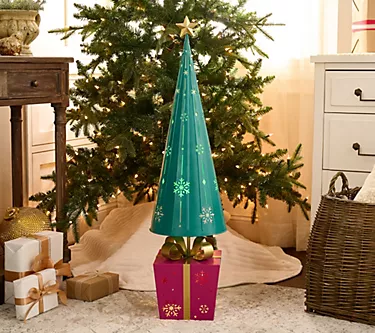 Kringle Express 38" Oversize Lit Decorative Tree with Presents 1 362217-kringle-express-38-oversize-lit-decorative-tree-with-presents-1.webp