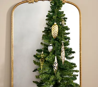 Martha Stewart Set of 6 Vintage Glass Ornament Set