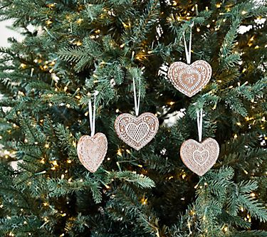 Set of 4 Gingerbread Lace Cookie Heart Ornaments by Valerie 1 362297-set-of-4-gingerbread-lace-cookie-heart-ornaments-by-valerie-1.jpg