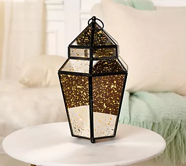 13" Illuminated Mercury Glass Lantern by Kim Gravel 1 362409-13-illuminated-mercury-glass-lantern-by-kim-gravel-1.webp