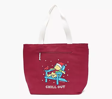 California Innovations x Life is Good Canvas Holiday Insulated Tote