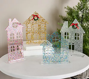 362624-fierce-home-set-of-4-multi-color-glitter-acrylic-houses-1.webp