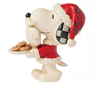 Peanuts by Jim Shore Snoopy Santa Mini Figurine