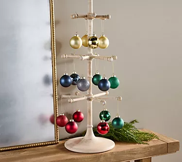 Home Reflections 16-pc Glass Ball Ornaments in Gift Box