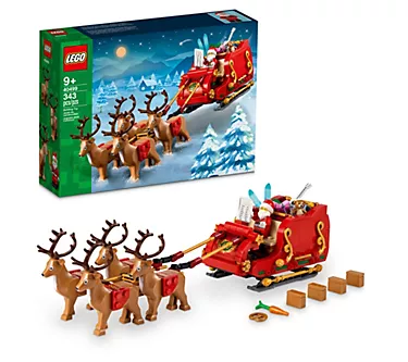 LEGO Santa's Sleigh 343-Piece Building Set