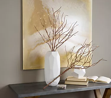 "As Is" Bethlehem Lights (2) 36" Branches w/ Color Flip LEDs