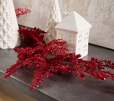 4' Glistening Maiden Hair Fern Garland by Valerie