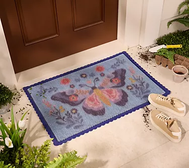 Bernini 2'x3' Aqua-Terra Indoor Outdoor Water & Dirt Trapping Mat