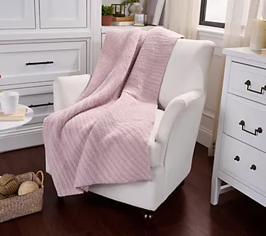 Barefoot Dreams 54x72 CozyChic Covered in Prayer Sunburst Blanket
