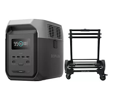 Ecoflow Delta 3 1500Wh Power Station and Trolley
