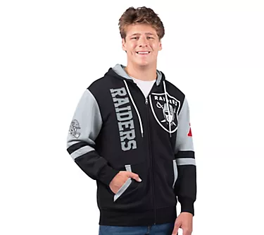 NFL Full Zip Hooded Sweatshirt