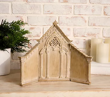 Cathedral 3-Panel Back Drop by Valerie