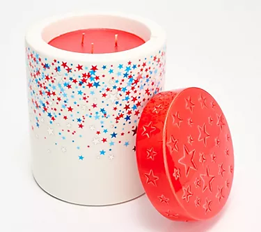 HomeWorx by Slatkin + Co. Patriotic 14oz. Filled Candle
