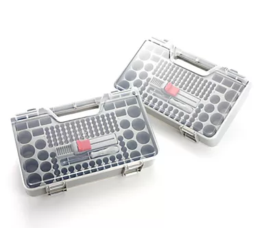 184 S/2 Battery Organizers with Tester, Screwdriver