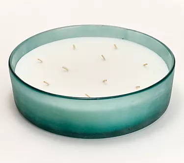 Home Reflections 80oz Oversize Blown Glass Candle