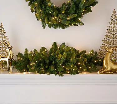 "As Is" Bethlehem Lights 36" Swag with 3-in-1 Micro LEDs