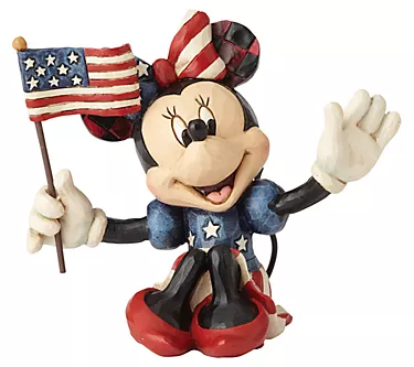 Disney Traditions Mini Patriotic Minnie