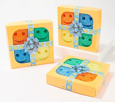 Scrub Daddy Set of (3) Multi-Color 4-Piece Sponge Gift Sets 1 366287-scrub-daddy-set-of-3-multi-color-4-piece-sponge-gift-sets-1.webp
