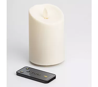 Luminara 4" Tall Outdoor Flameless Candle withmote Control