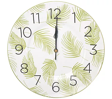 Temp-tations 10.5 inch Round Clock