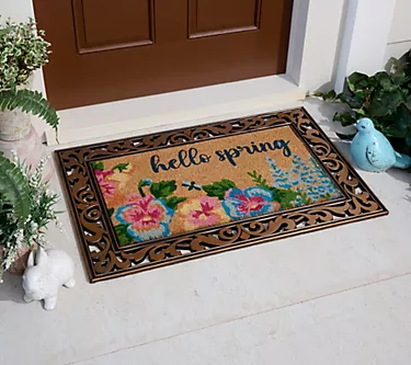 Home Reflections 5-Pc Seasonal Doormats w/ Rubber Base