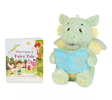 Cuddle Barn Storyteller Plush Character with Read Along Book