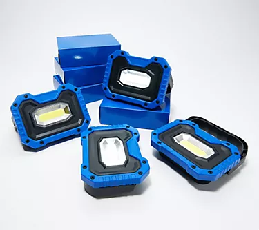 "As Is" BrightEase Set of 4 Work Lights with Magnets