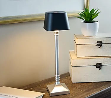 "As Is" 14" Everywhere Touch Table Lamp by Valerie