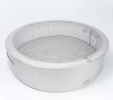 "As Is" Periea 30" Collapsible Wreath and Garland Storage Box