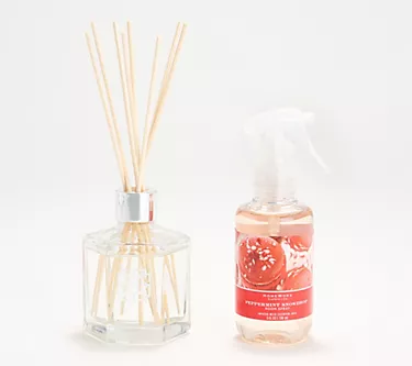 "As Is" HomeWorx by Slatkin + Co. Holiday Reed Diffuser Set