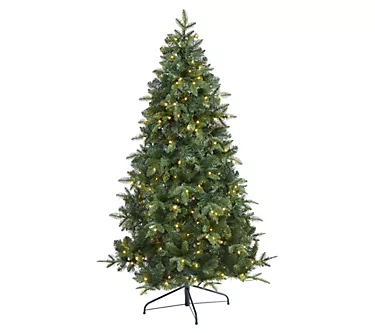 Nearly Natural 6 Ft. Grand Teton Tree w/180 Cle ar LED 1 367915-nearly-natural-6-ft-grand-teton-tree-w-180-cle-ar-led-1.webp