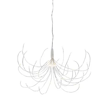 37.8" High Electric Wire Starburst Ornament with Timer
