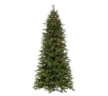 Vickerman 10' Douglas Fir Artificial Slim Pre-Lit Tree