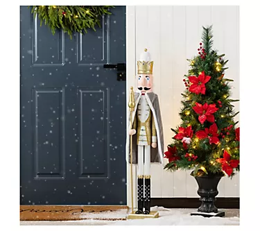 368392-glitzhome-42-h-wooden-christmas-silver-dressedking-nutcracker-1.webp