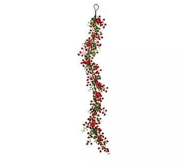 48" WaterProof Berry Smilax Garland by Valerie