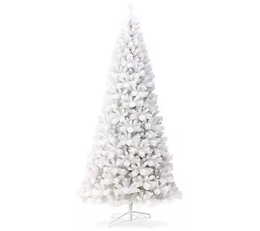 Glitzhome 10ft Pre-Lit White Pine Slim Faux Christmas Tree 1 368496-glitzhome-10ft-pre-lit-white-pine-slim-faux-christmas-tree-1.webp