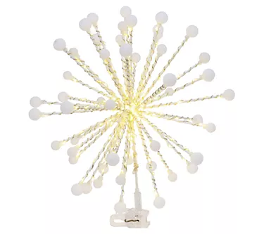 13.7-in H LED Lighted Starburst Tree Topper byGerson Co