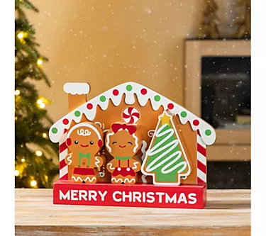Glitzhome S/4 Wooden Christmas Gingerbread House Table Decor 1 368578-glitzhome-s-4-wooden-christmas-gingerbread-house-table-decor-1.webp