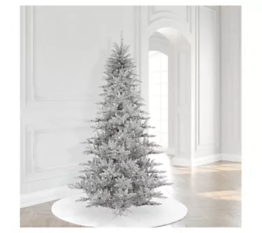 Vickerman 7.5' Silver Fir Artificial ChristmasTree, Unlit
