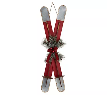 Glitzhome 35'' Hit The Slopes Hanging Ski Porch Decor 1 368662-glitzhome-35-hit-the-slopes-hanging-ski-porch-decor-1.webp