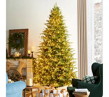 Glitzhome 9ft LED Pre-Lit Green Full Fir Faux Christmas Tree 1 368784-glitzhome-9ft-led-pre-lit-green-full-fir-faux-christmas-tree-1.webp