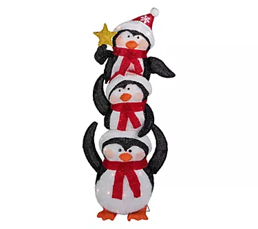 Northlight 41" Prelit Penguin Family Yard Christmas Decor 1 368893-northlight-41-prelit-penguin-family-yard-christmas-decor-1.webp