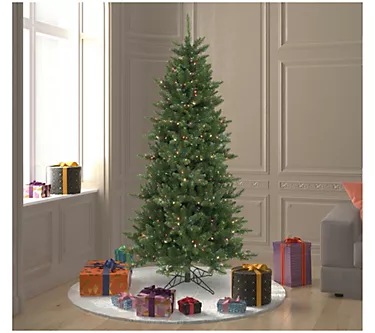 Vickerman 6.5' x 41" Camdon Fir Artificial Pre-Lit Tree